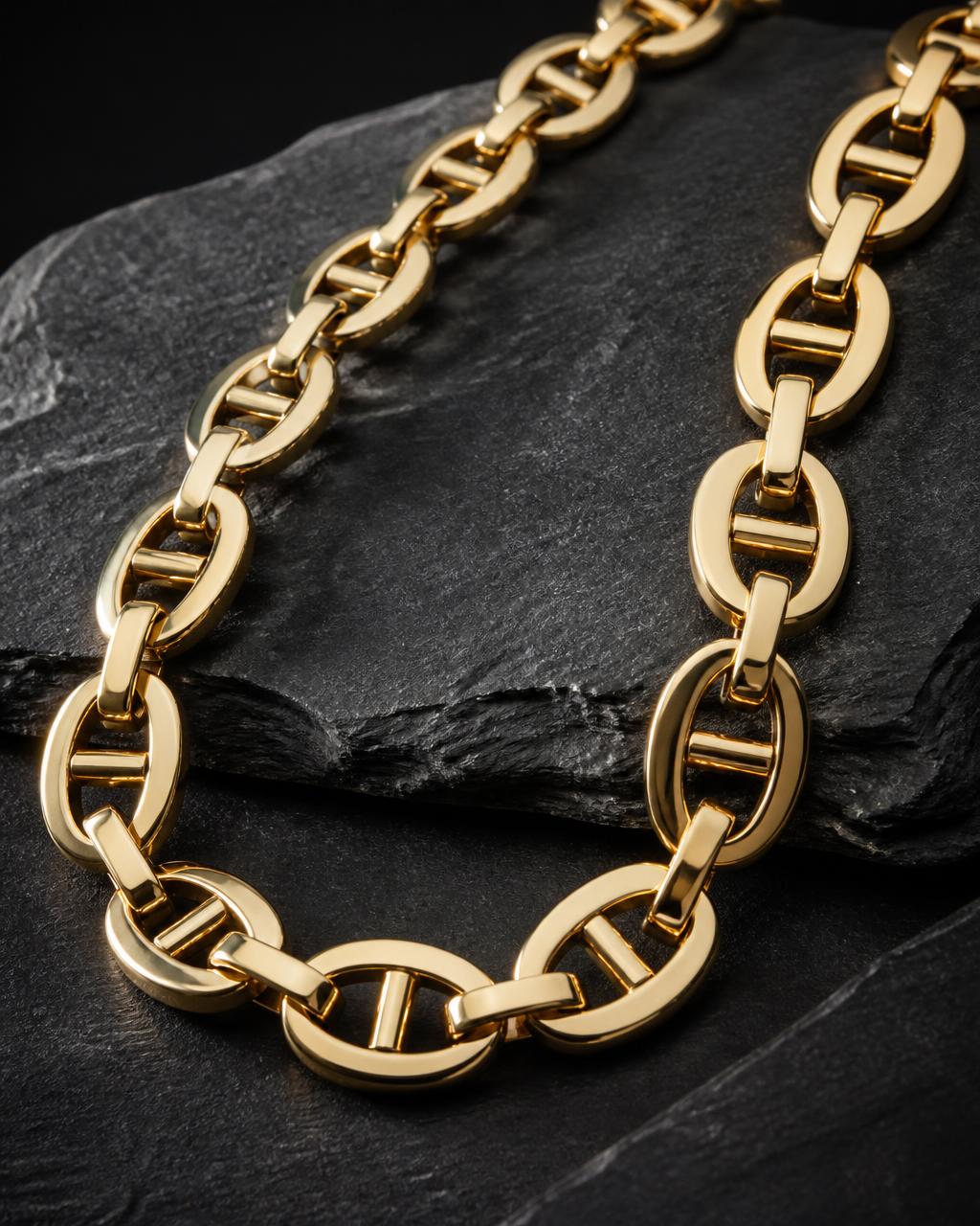 Mariner link gold chain